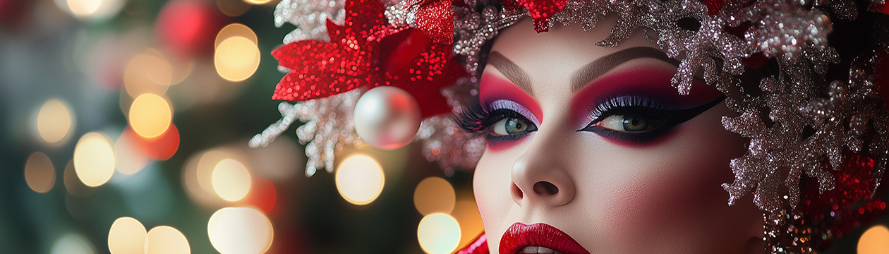 christmas drag queen